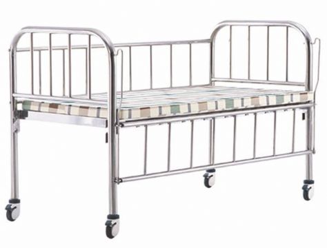 點擊查看詳細信息<br>標題：不銹鋼床頭、護欄鋼板面兒童床 閱讀次數：2156